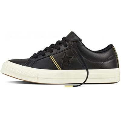 Chaussures Converse One Star Ox 'Noir/Blanc' Cuir 159701C 36.5