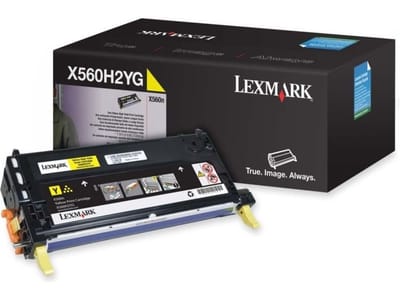 Lexmark X560H2YG toner cartridge geel hoge capaciteit (origineel)
