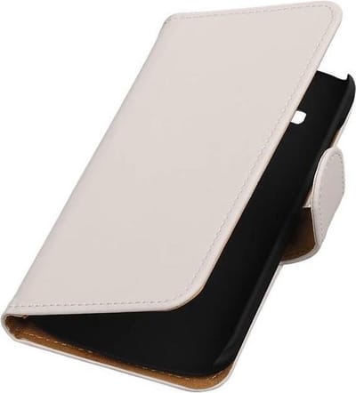 Bookstyle Wallet Case Hoesje Geschikt voor Huawei Ascend Y540 Wit