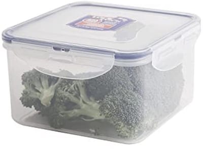 Vierkante Opbergdoos 1,2 liter - BPA-vrij, Lekvrij, Magnetron- en Vaatwasmachinebestendig