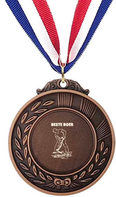 Akyol - boer medaille bronskleuring - Boer - boeren - trots op de boer - boerderij