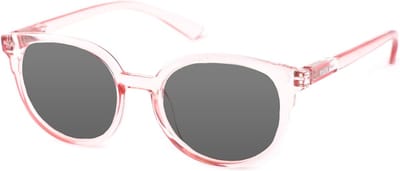 Vista Bonita NOVA – Zonneleesbril UV400 – Sterkte +1.00 – Kleur Salinas Pink – Unisex model – Licht en hip – Ronde pasvorm – Flexveren - Inclusief etui en doekje