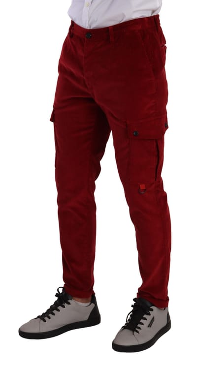 Casual Corduroy Cargo Broek
