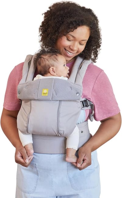Verstelbare 6-in-1 Babydrager voor Pasgeborenen en Peuters - Comfortabel en Ergonomisch