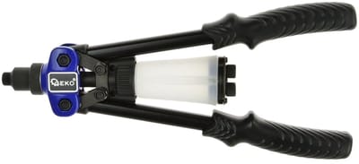 GEKO Riveter - 5 maten tips - Comfortabele grip - 330mm - Chroom-molybdeen staal