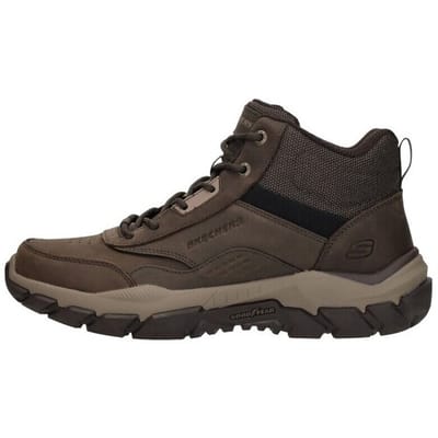 Skechers Santoro - Hopkins Veterschoenen Hoog - Donkerbruin - Maat 41