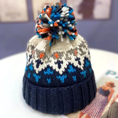 Mode Mignon Impression Broderie Bonnets Chapeaux Pour Femmes Hommes Hiver Laine Chaud Fourrure Pompon Ample Tricoté Bonnet Casquettes Gorros Invierno 56-58cm black