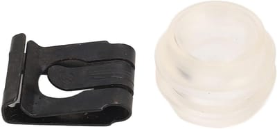 Schakelstangbus clipset - Versnellingspook houder - Soepel schakelen - Metaal rubber composiet - 2 stuks - Zwart