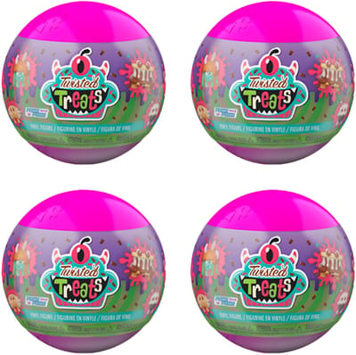 Funko Paka Paka Twisted Treats 4-Pack – Mystery Capsules – Blind Box Verzamelfiguren