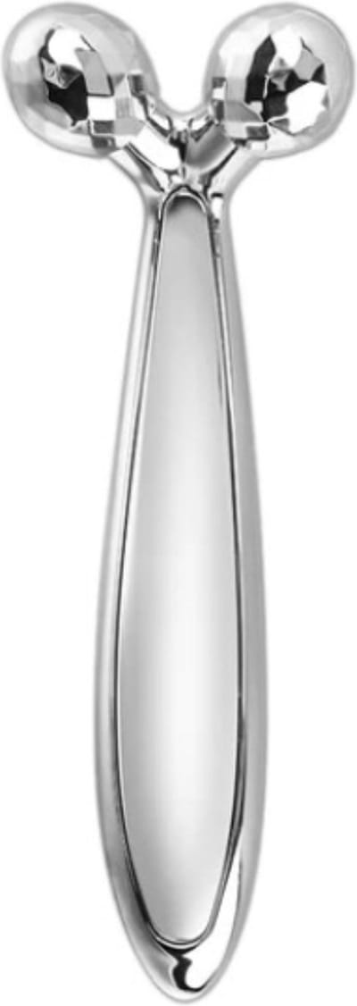 Gezichtsroller - Gezichtsmassage - 3D - Rimpel Remover - Ontspanning tool - - Anti Onderkin - Massage - Grijs Zilver - 3D Face Lift - Massager