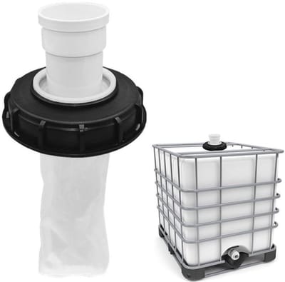 Dailygoods- Regenwaterfilter Hoogwaardige Nylon - IBC Vervangfilter - Wasbaar - 163