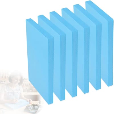 Hard Foam Board Set voor Landschapsontwerp, Modelbouw en Creatieve DIY Projecten - 6 Stukken 30 cm x 20 cm x 2 cm