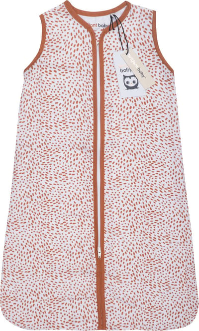 Briljant Baby Zomerslaapzak Baby Hydrofiel Minimal - Wit - Terra - Maat 70 - Baby Zomer Slaapzak