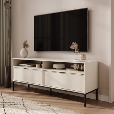 Meubella - Dominica - TV-Meubel - Beige - 150 cm