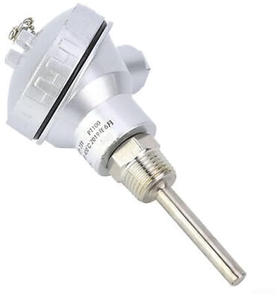 Dailygoods- Temperatuursensor - RVS Temperatuursensor - 3/4'' Draad - Meetbereik - -200 tot 420 ℃ - Eenvoudige installatie - Duurzaam materiaal - Temperatuursonde