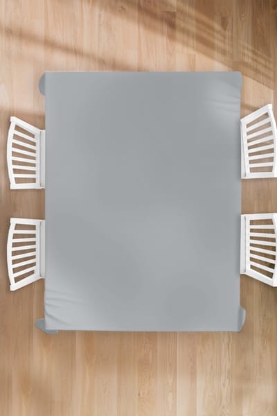 Tafelkleed - Tafellaken - 180x240 cm - Interieur - Grijs - Licht - Binnen en Buiten