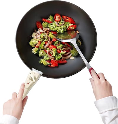 Afneembare Pannengreep - Universele Handgreep - Veilig Koken - Hittebestendig Ontwerp - Tot 5 kg - Zwart