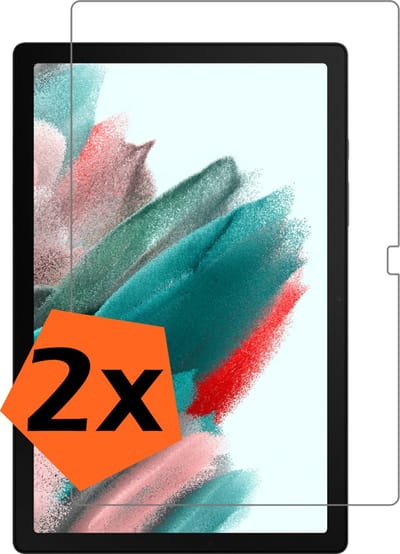Screenprotector - 2 Stuks - Geschikt voor Samsung Galaxy Tab A8 - Extra Sterk - Gehard Glas - Beschermglas - Tempered Glass - Screen Protector