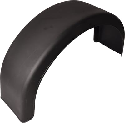 Spatbord 13 inch - 700x200x375 mm - beide zijdes rond