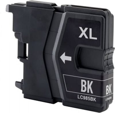 LC-985 XL Zwart - Huismerk inktcartridge compatible met Brother DCP 145C \ DCP 163C \ DCP 165C \ DCP 167C \ DCP 185C \ DCP 195C \ DCP 365CN \ DCP 375CW \ DCP 383C \ DCP 385C \ DCP 387C \ DCP 395CN \ DCP 585CW \ DCP 6690CW \ DCP J125 \ DCP J140W