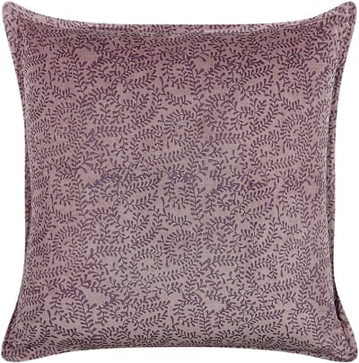 KALMIA - Sierkussen - Roze - 45 x 45 cm - Fluweel