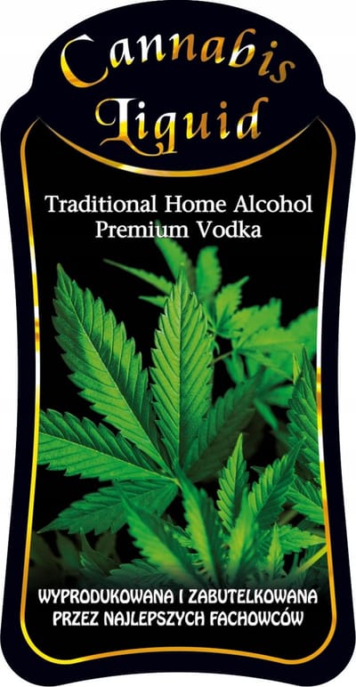 Bimberek Serie - Decoratieve Flessen - 500ml - Sterk Glas - Cannabis Liquids