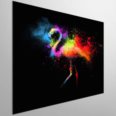 With flying colors | With flying colors | Kunst - 20x20 centimeter op Dibond | Foto op Dibond