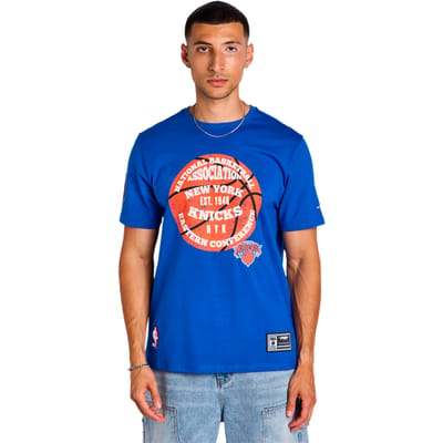 Pro Standard Knicks Day One T-shirts Heren - Blauw - Maat M - Katoen Jersey