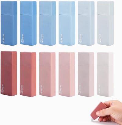 Set van 12 Correction Rollers – Compact en Snel Droogend voor School, Kantoor en Thuis