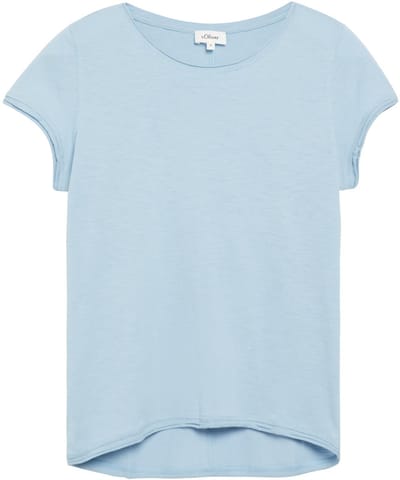 Regular fit t-shirt van puur katoen