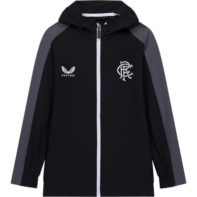 Castore Heren Rangers FC Trainingsjack (Zwart)