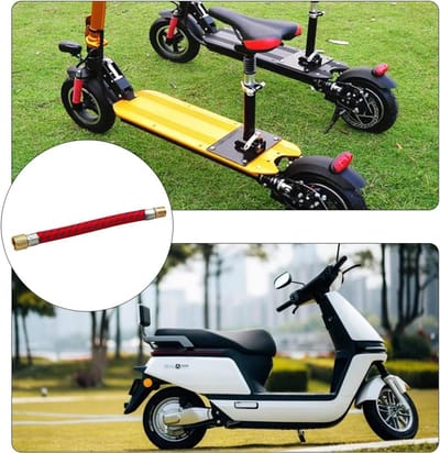 2 Piece Electric Scooter Vacuum Valve - Tubeless Tire Vacuum Valve with Extension Tube - Geschikt voor Xiaomi M365 Pro Pro2/1S/Essential en Ninebot Max G30