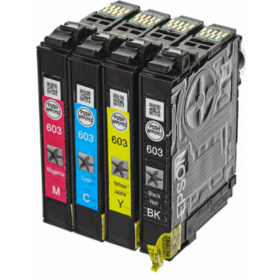 Epson C13T03U64020 inktcartridge 1 stuk origineel standaard rendement zwart, cyaan, magenta, geel