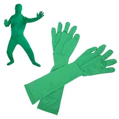 Allecto - Chromakey Groen Scherm Handschoenen - Onzichtbaarheid Effect - Universeel - Groen - Fotografie en Video - Geschikt voor Post Productie