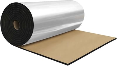 Dailygoods- Geluidsdempingsmat 15mm Dikte - Aluminium - Zelfklevend - Waterdicht - Vlamvertragend - 8.1 sqft Dekking - Geluidsisolatiemateriaal