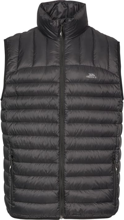 Trespass-jas Hoppers - Heren Down Gilet Zwart