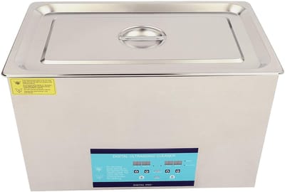 Ultrasoon Reinigingsapparaat - Reinigingsmachine - Dieptereiniging - Roestvrij Staal - 30 liter - Zilver