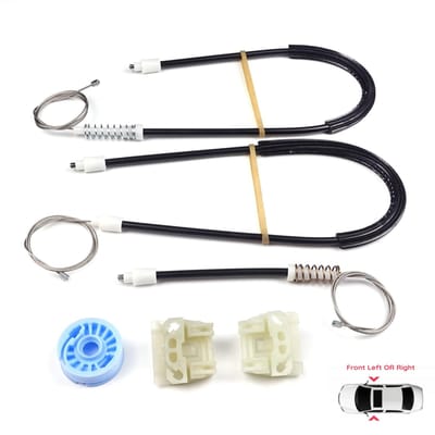 BWR638 Reparatieset Raammechanisme Voor Links of Rechts voor Seat Ibiza 3 6L1 Cordoba 2 6L2 2002-2008 4/5-Deurs 6L4837461 62