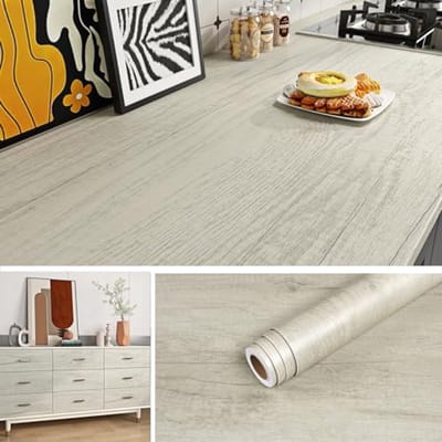 Zelfklevend behang in houtlook voor meubels en werkbladen - 40CMx10M