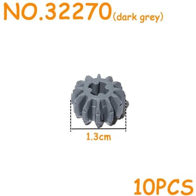 MOC Tandwiel As Serie Blokken Roterend Platform Rek Differentieel Aangedreven Mechanisch Technisch Component Bouwstenen