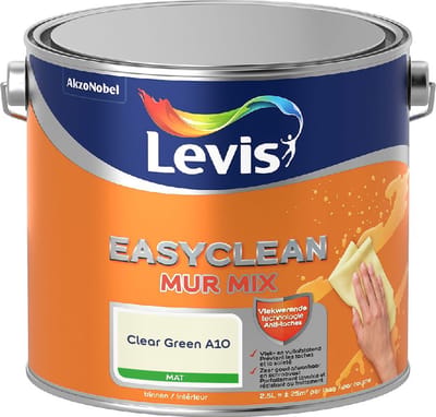 Levis - Easyclean Mur Mat Mix - Clear Green A10 - Mengverf - 2,5 L