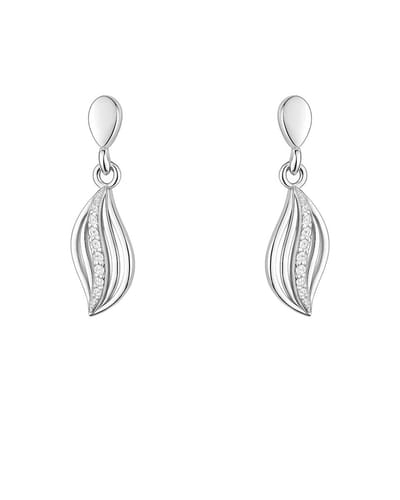 Zilver Oorbellen met Zirkonia - Echte Zilver - Amona Jewelry