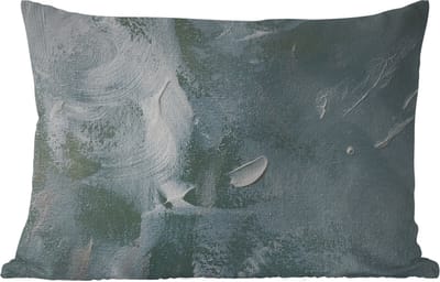 Buitenkussens - Acrylverf - Structuren - Abstract - 60x40 cm - Weerbestendig