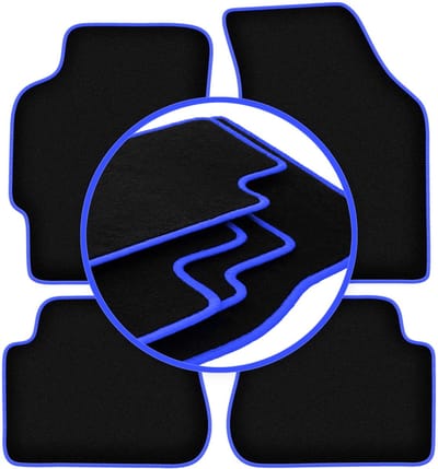 CARLUX-BLAUW automatten voor: Kia Shuma sedan (1997-2004)
