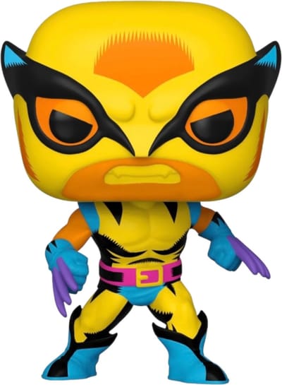 POP! Marvel Wolverine BlackLight Glow 802 Exclusive