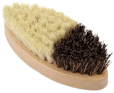 Groenteborstel bamboe - Schuurborstel Bamboe - Ecovriendelijke pannenborstel bamboo - Plasticvrij - Duurzaam - Houten wasborstel