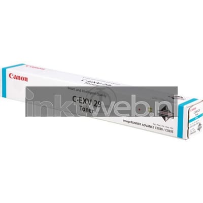 Canon C-EXV 29 toner cartridge cyaan (origineel)