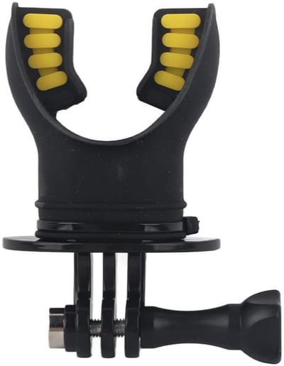 Shopcentral - Mouth Bite Holder - Action Camera Bevestiging - Waterbestendig - Zwart - Duiksport Accessoire - Voor Eken en Xiaomi Yi