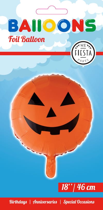 Folieballon Pompoen 18″ - Halloween Scary Eng Party Thema Feest