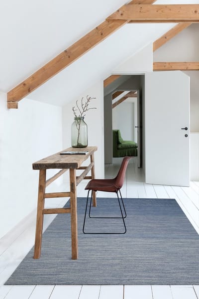 LIGNE PURE Rise – Vloerkleed – Tapijt – handgeweven – wol – eco – modern – Blauw - 200x300